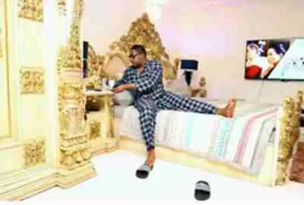E-Money Shows Off His Lavishly Decorated Bedroom